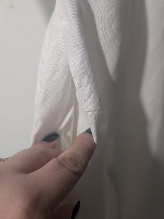 SIMKHAI | Inara Linen Midi Dress In White - Picture 11 of 16